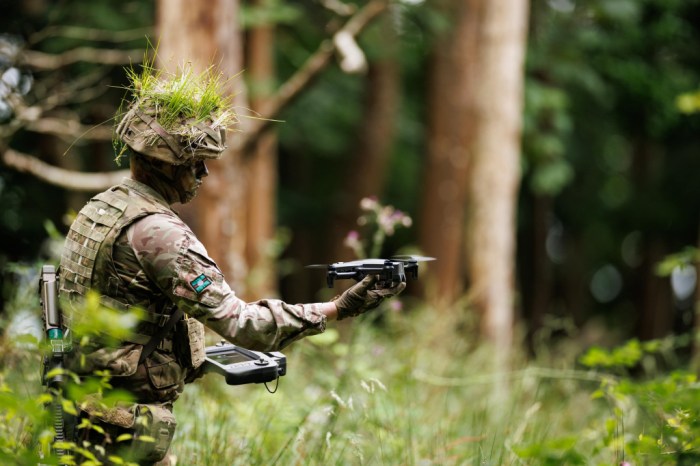 Premium Photo | Modern Warfare Technology Drone Live Feed